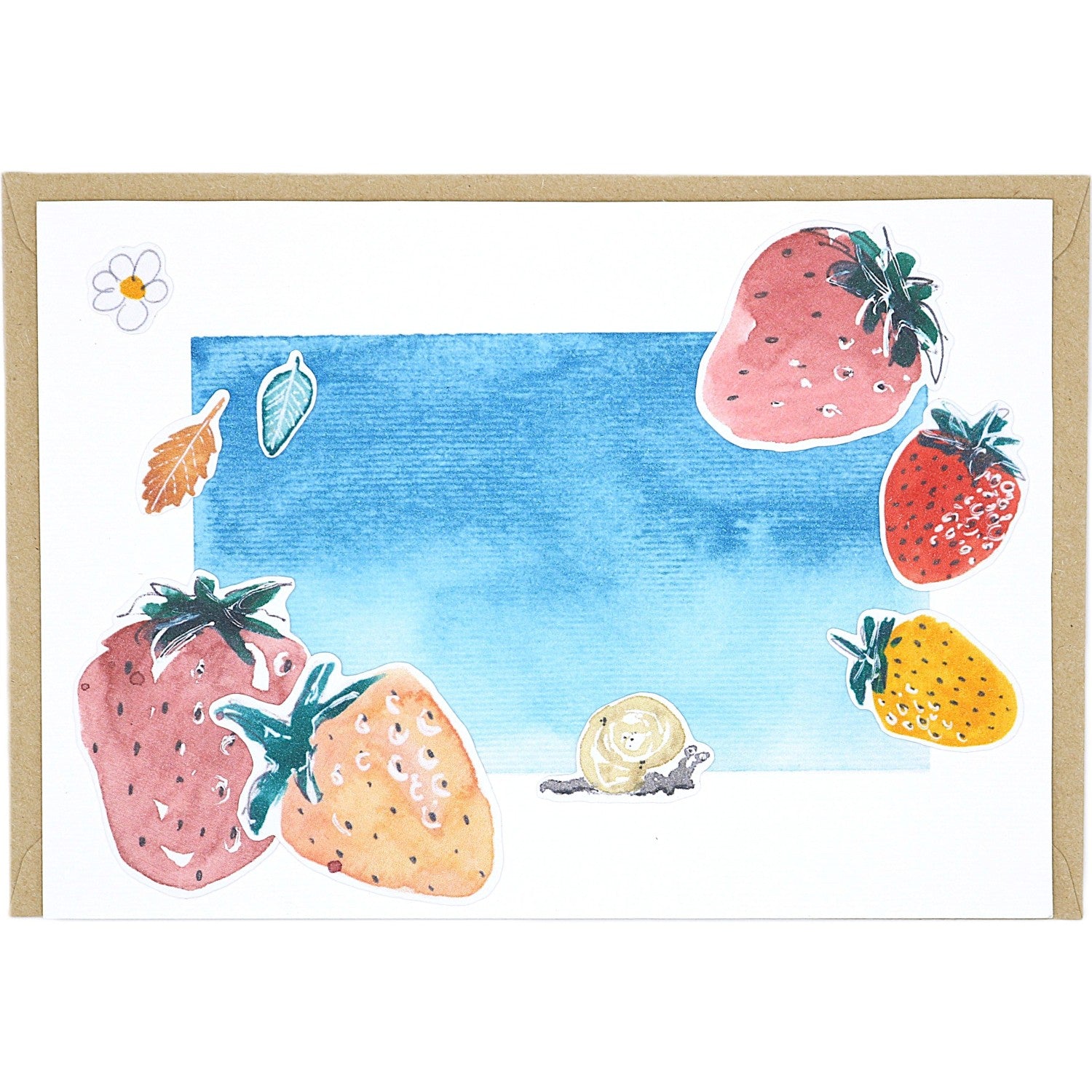 🍓 Glücksbeere No.4 - Grußkarte