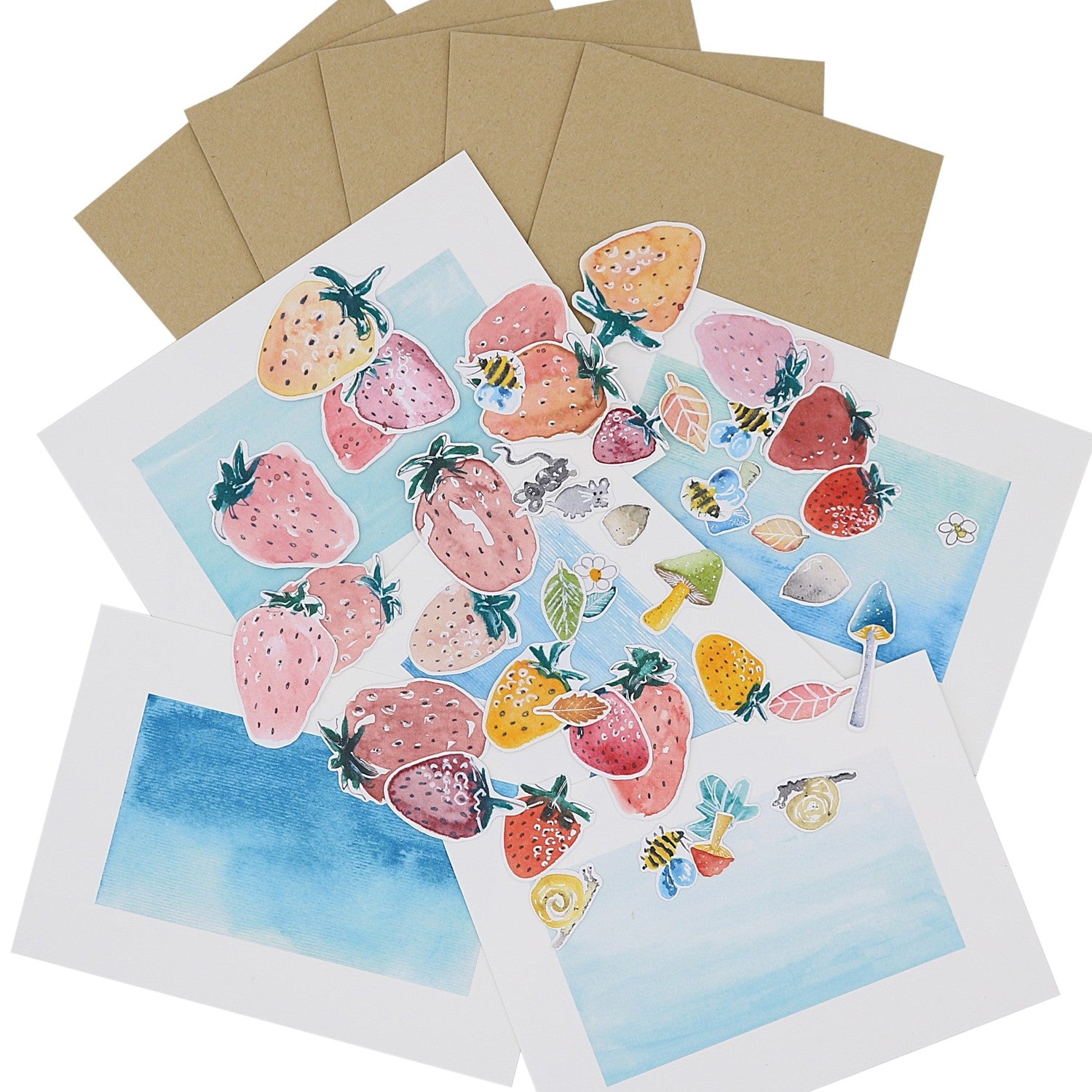 Karten-Set: Glücksbeeren