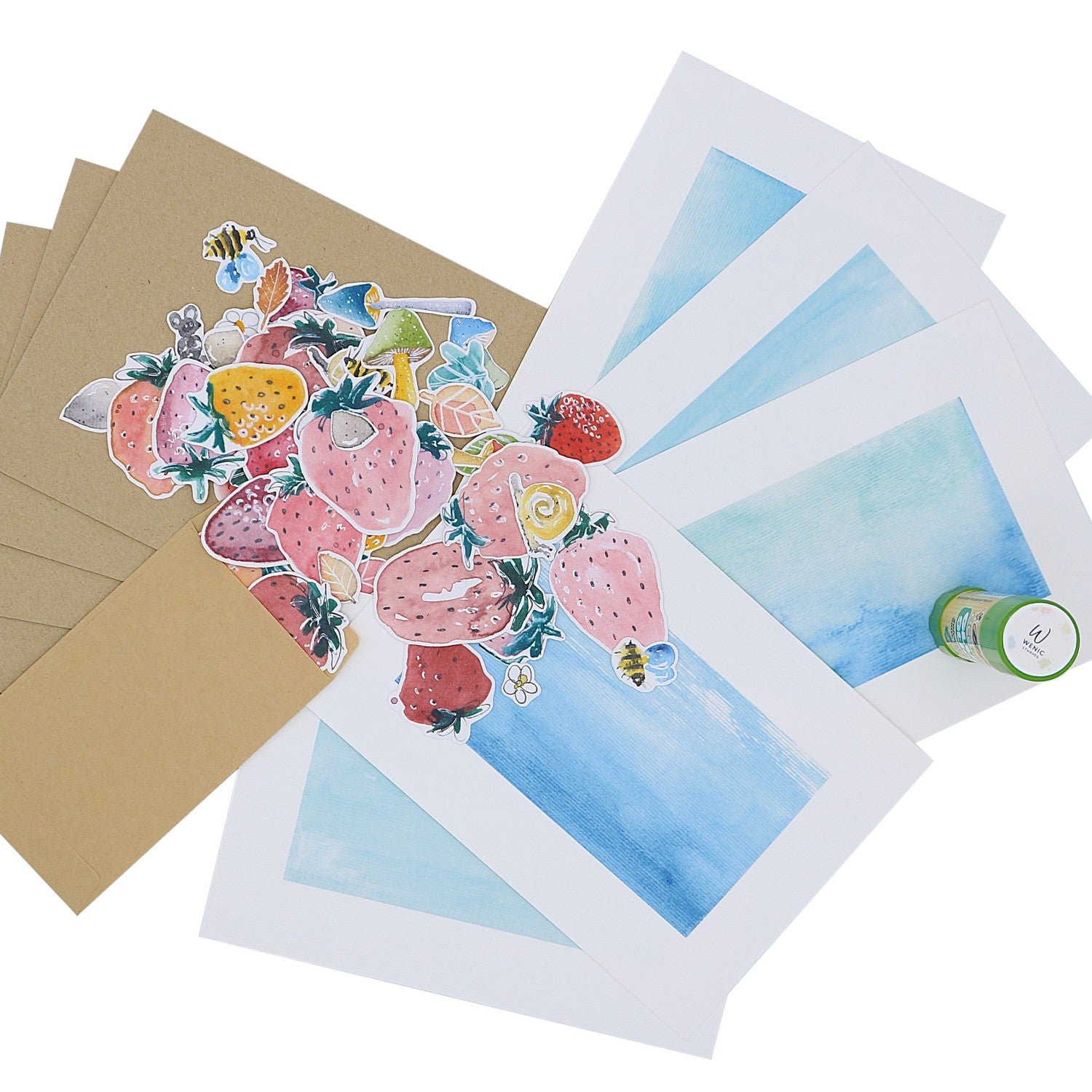 Karten-Set: Glücksbeeren