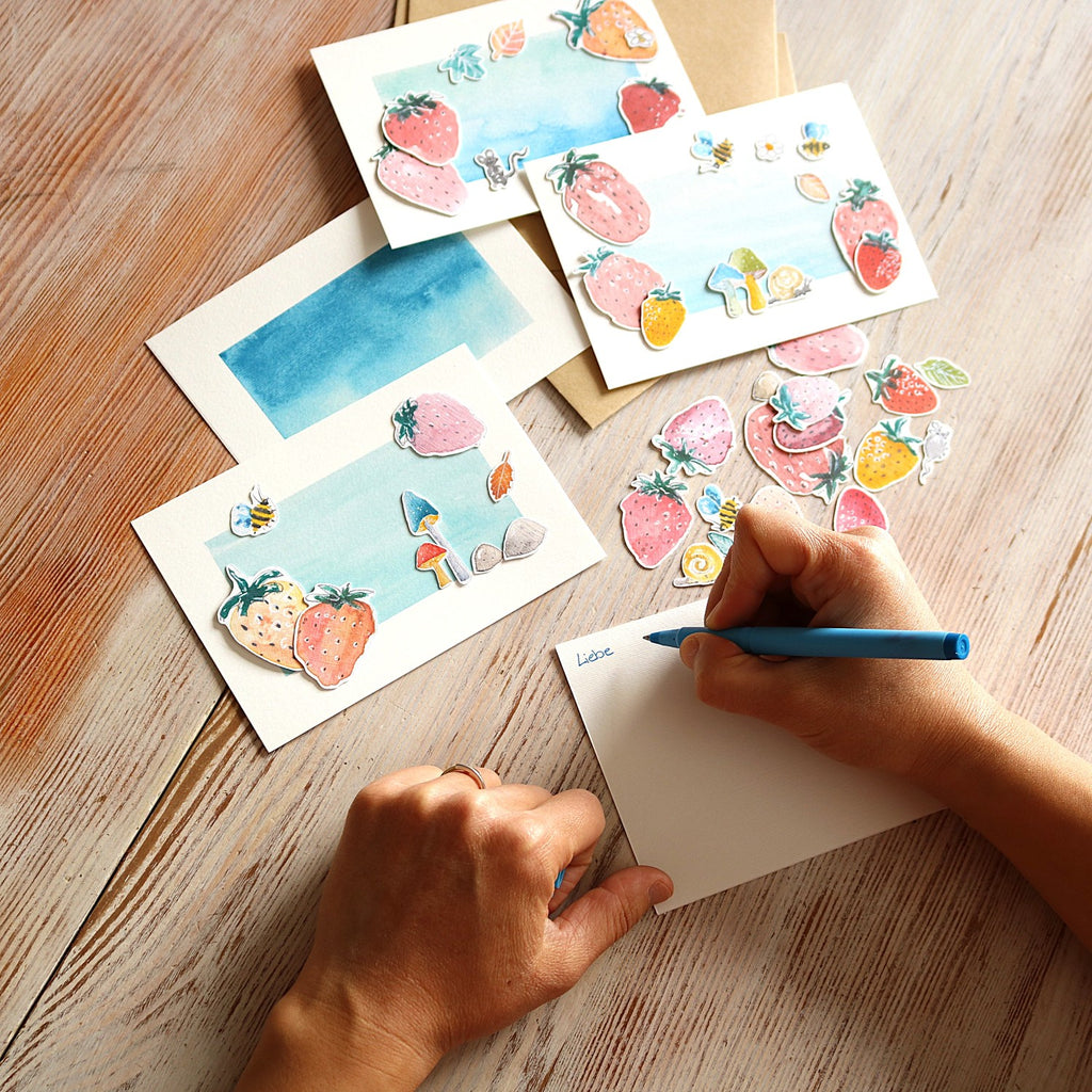 Karten-Set: Glücksbeeren