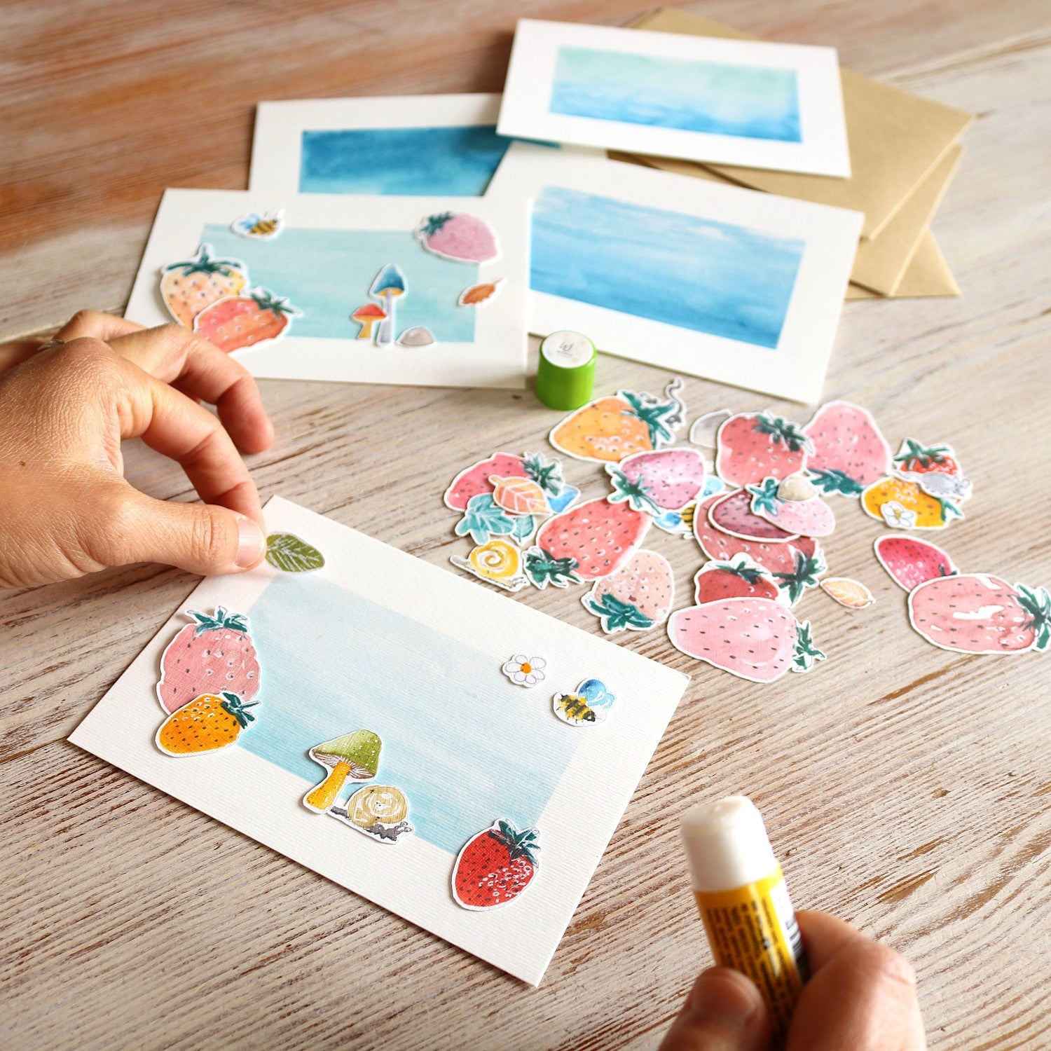 Karten-Set: Glücksbeeren