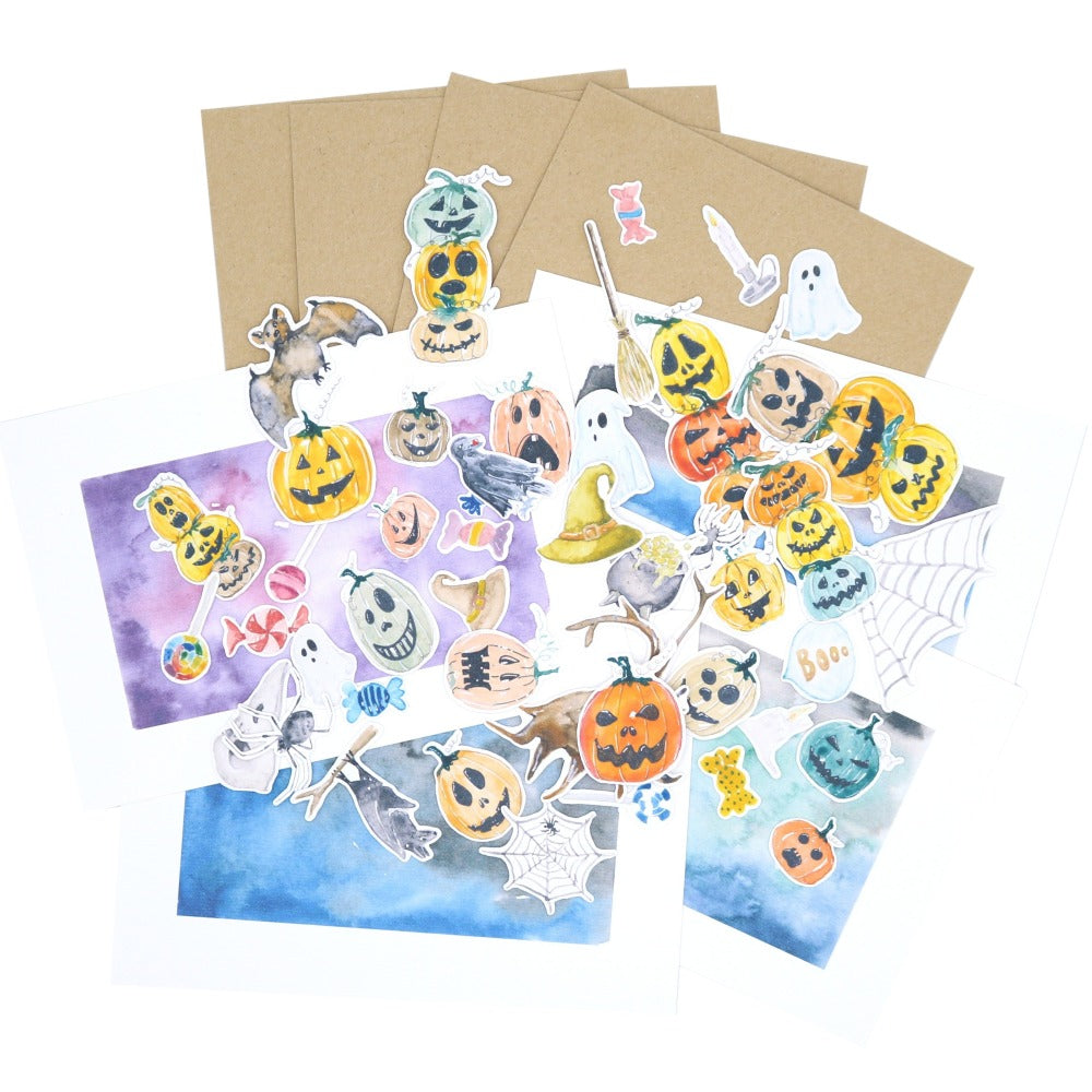Karten-Set: Halloween