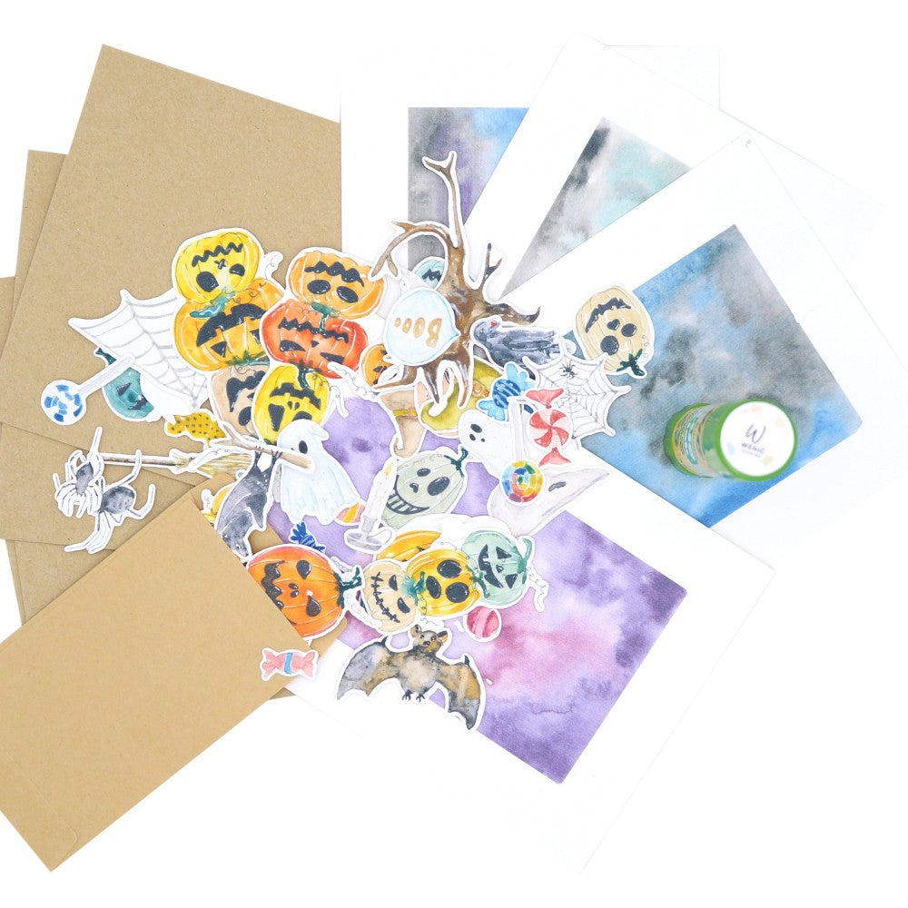 Karten-Set: Halloween