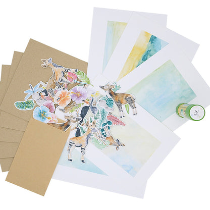 Okapis zum selbst gestalten