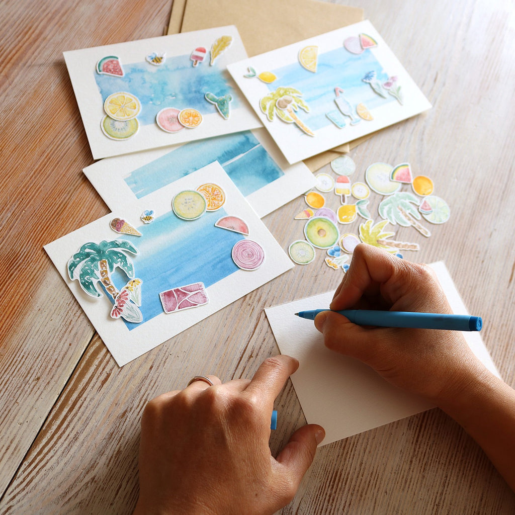 Karten-Set: Sunny Slices