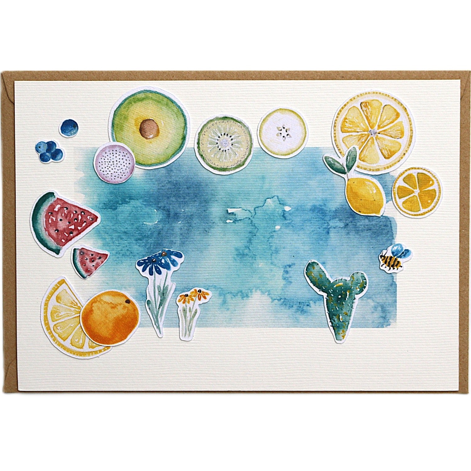 Sunny Slices No.2 - Grußkarte