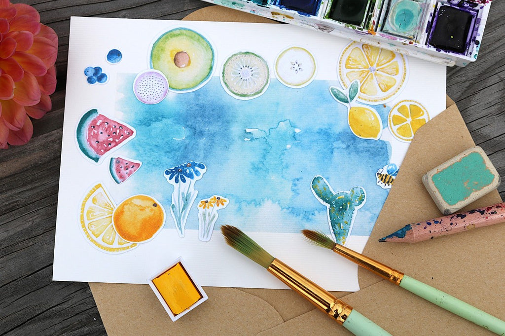 Sunny Slices No.2 - Grußkarte