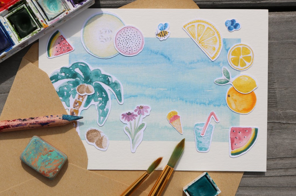 Sunny Slices No.3 - Grußkarte