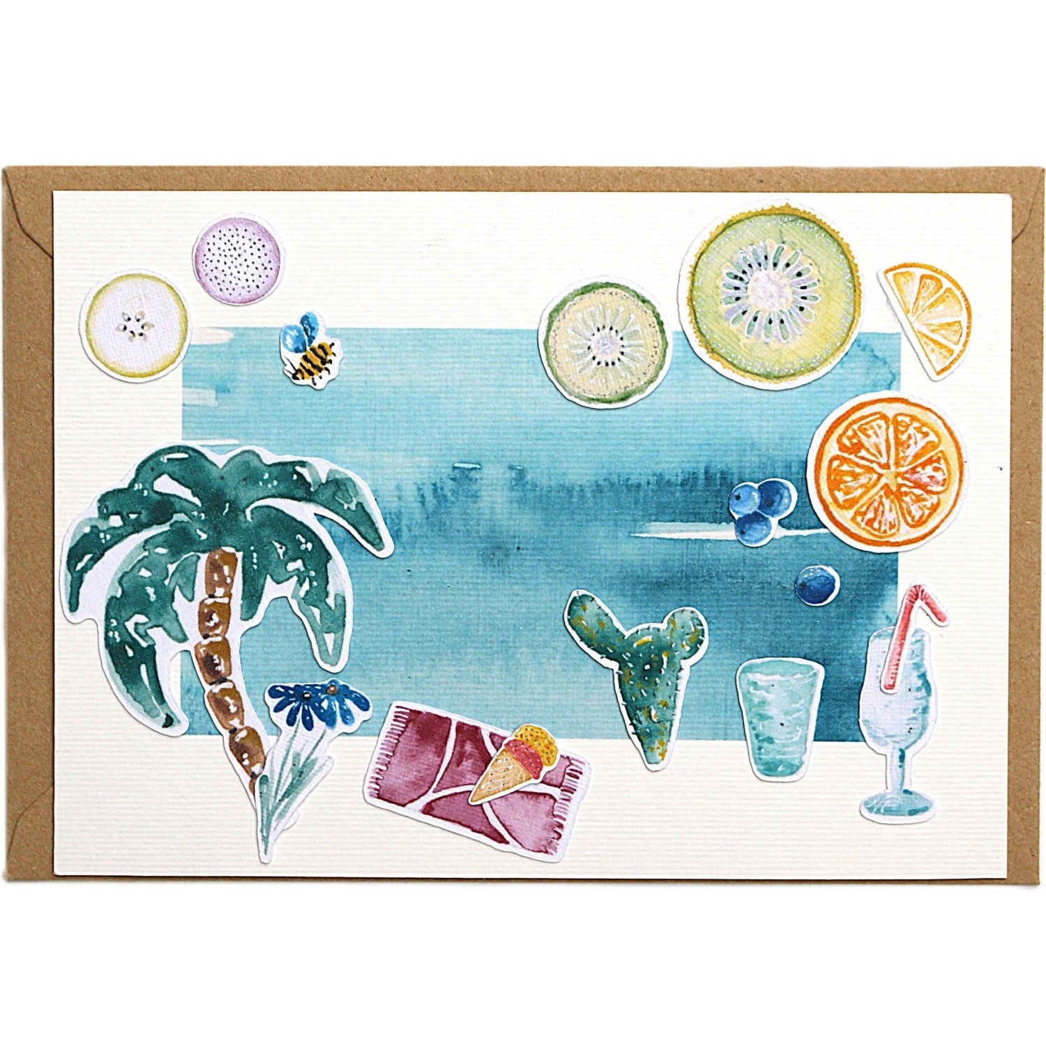 Sunny Slices No.4 - Grußkarte