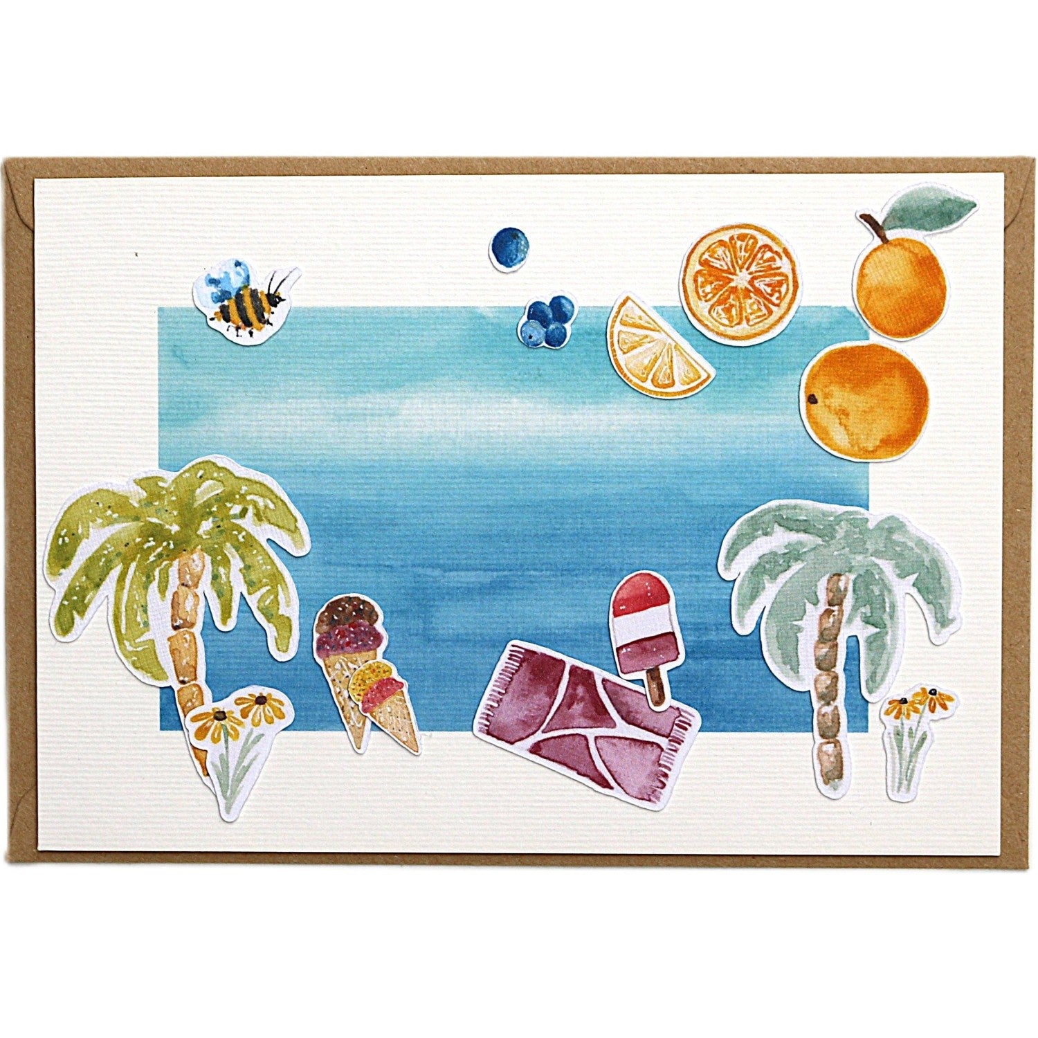 Sunny Slices No.5 - Grußkarte