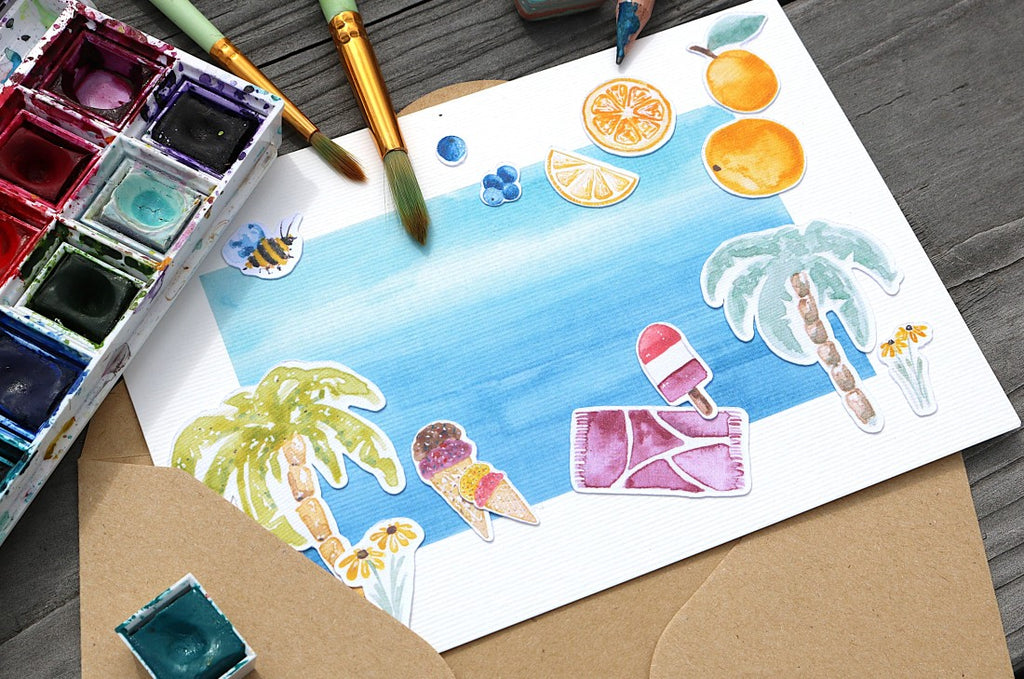 Sunny Slices No.5 - Grußkarte