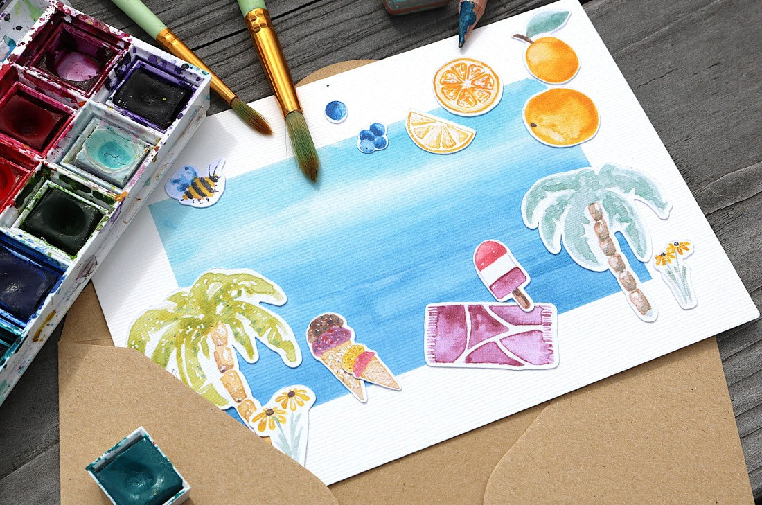 Sunny Slices No.5 - Grußkarte