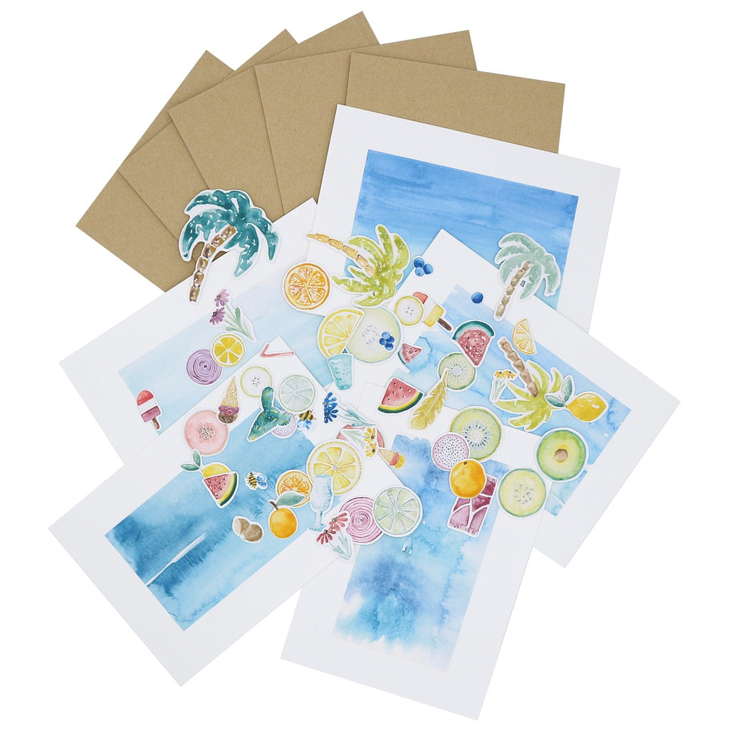 Karten-Set: Sunny Slices