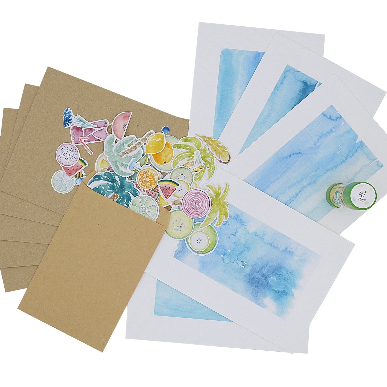 Karten-Set: Sunny Slices