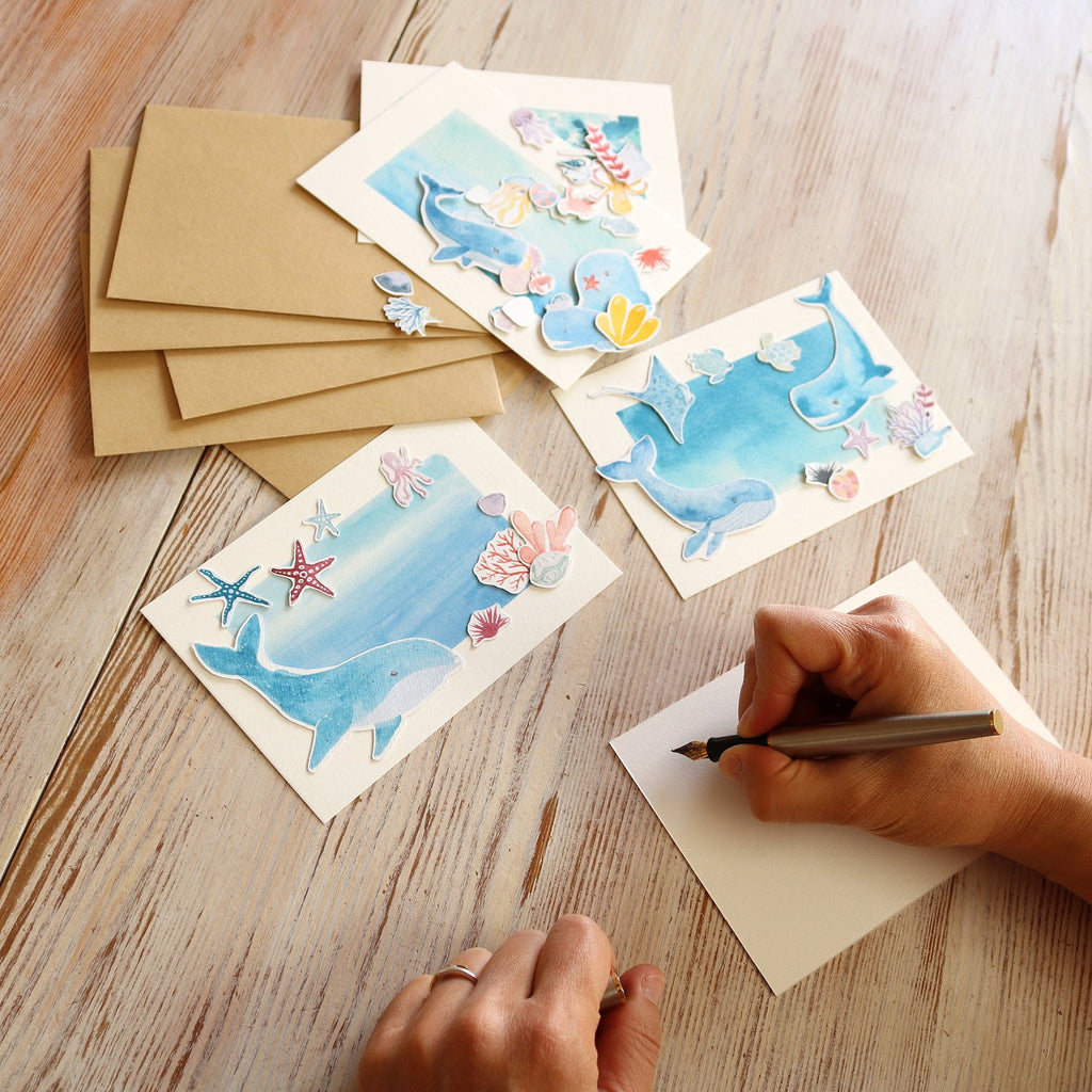 Karten-Set: Wale und Co.