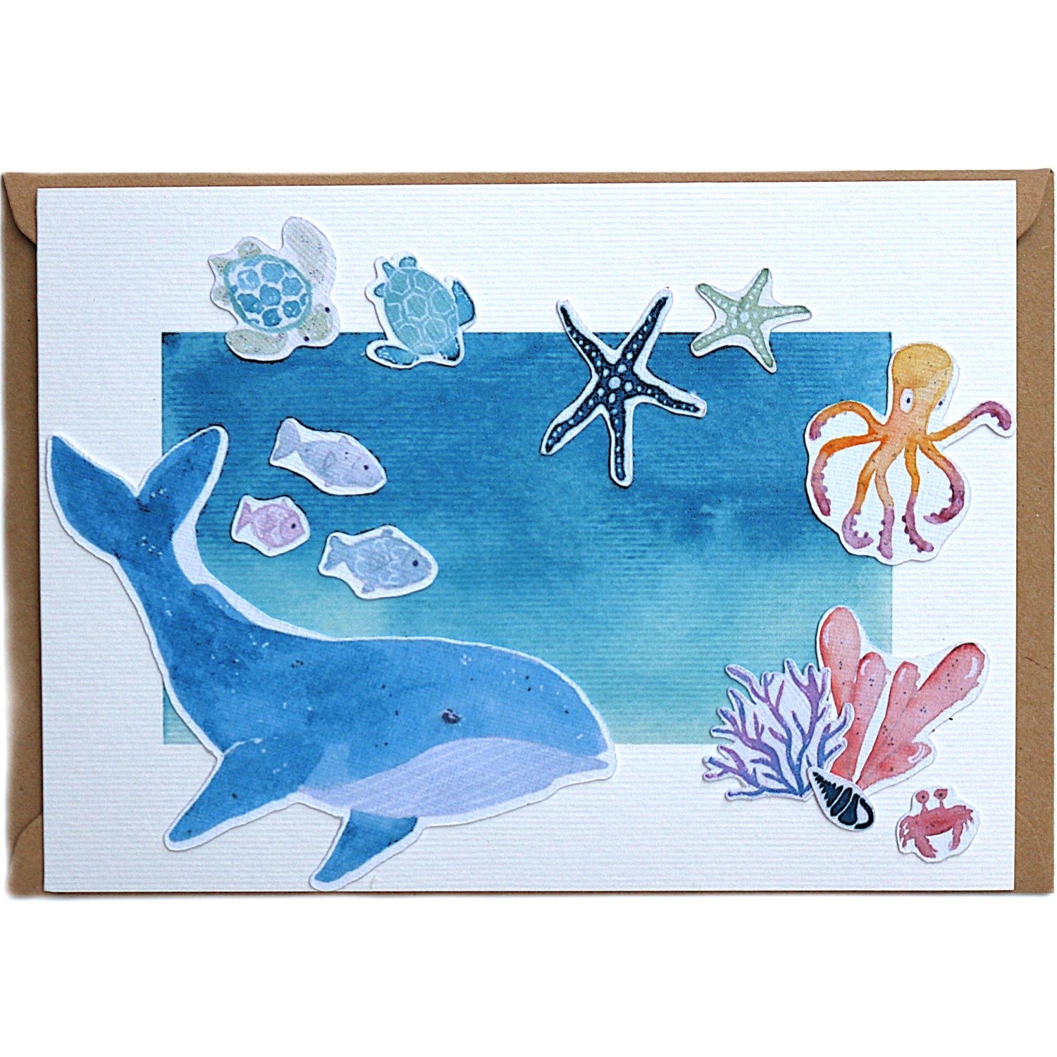 Wal No.1 - Grußkarte